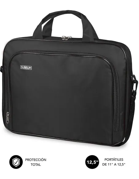 Subblim Oxford Funda para Portátil de 12,5" Negro