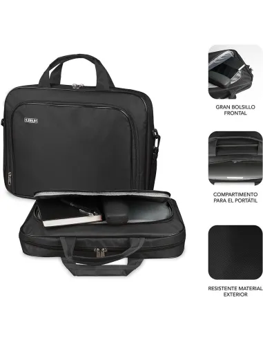 Subblim Oxford Funda para Portátil de 12,5" Negro