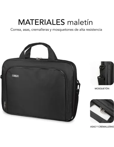 Subblim Oxford Funda para Portátil de 12,5" Negro