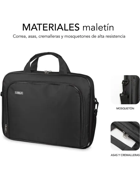 Subblim Oxford Funda para Portátil de 12,5" Negro