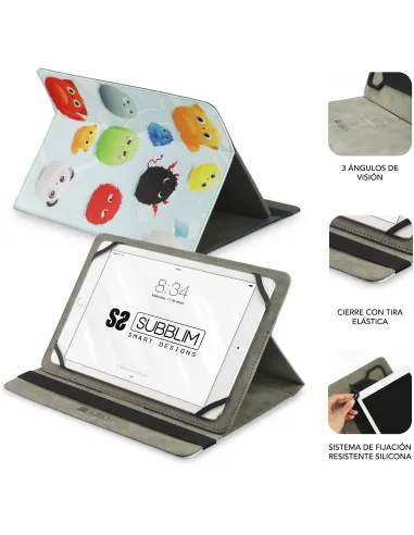 Subblim Trendy Furry Funda Universal para Tablet 10,1"