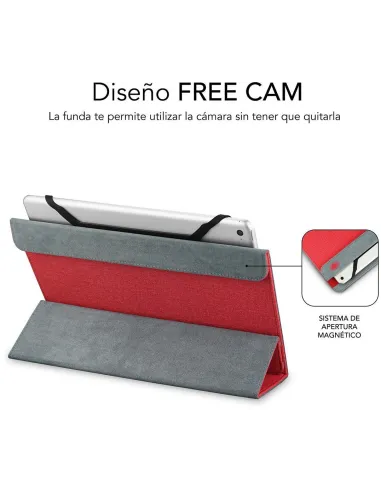 Subblim Freecam Funda Universal para Tablet 10,1" Rojo