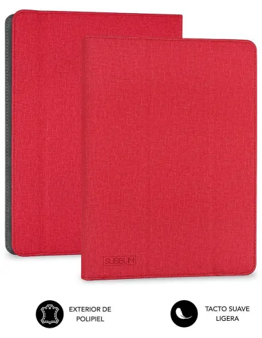 Subblim Freecam Funda Universal para Tablet 10,1" Rojo