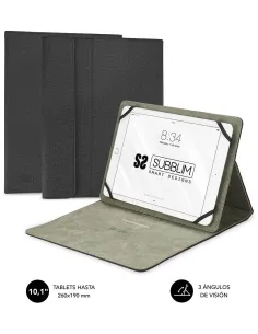 Subblim Clever Funda Universal para Tablet 10,1" Negro-1331955