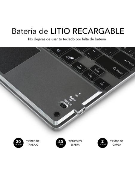 Subblim SUB-KBT-SMBT51 Teclado Inalámbrico Gris