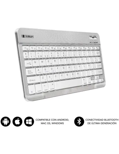 Subblim SUB-KBT-SM0001 Teclado Bluetooth Plata