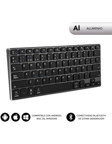 Subblim SUB-KB-3ADC201 Teclado Inalámbrico Negro