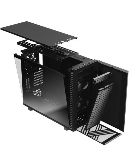 Fractal Design Define 7 Solid Cristal Templado USB-C 3.2 Negra