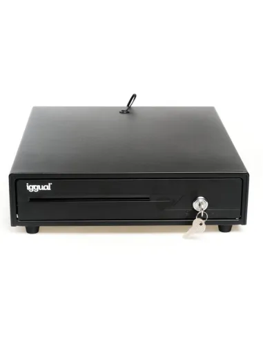 Iggual IRON-10 Cajón Portamonedas Negro