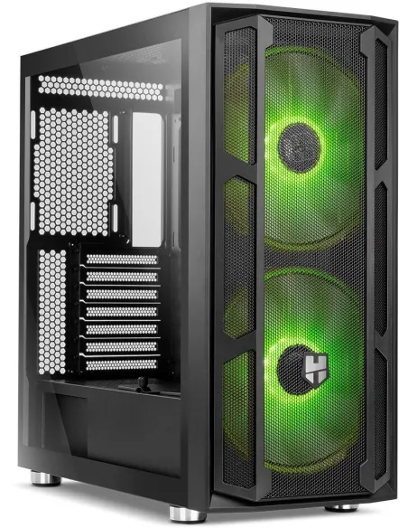 Nox Hummer Nova Cristal Templado USB 3.0 aRGB Negro