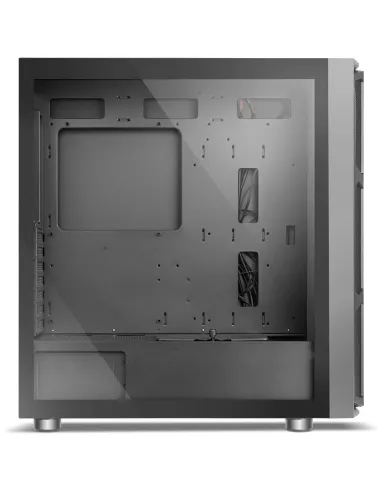 Nox Hummer Nova Cristal Templado USB 3.0 aRGB Negro