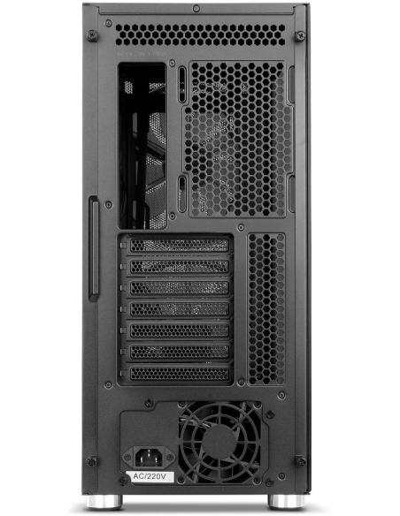 Nox Hummer Nova Cristal Templado USB 3.0 aRGB Negro