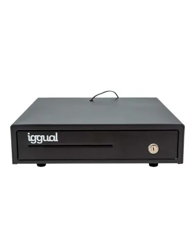 Iggual IRON-15 Cajón Portamonedas Negro