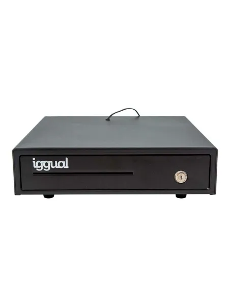 Iggual IRON-15 Cajón Portamonedas Negro