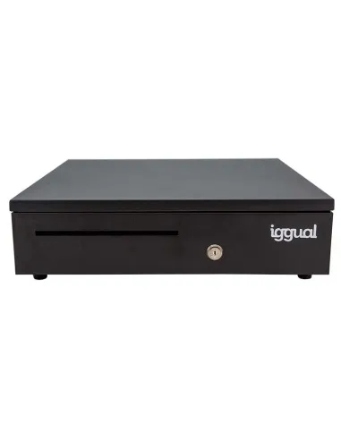 Iggual IRON-35 Cajón Portamonedas Negro