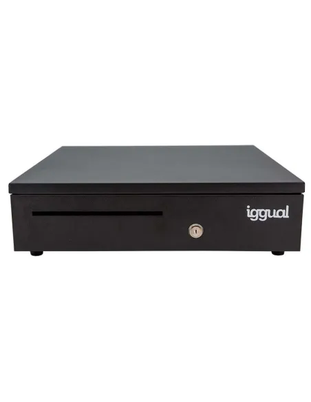 Iggual IRON-35 Cajón Portamonedas Negro