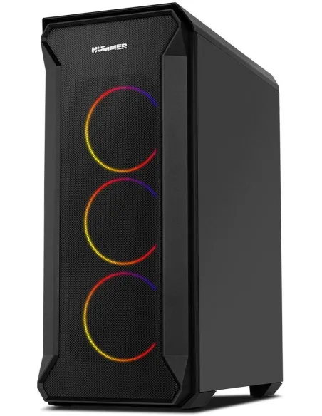 Nox Hummer Quantum Cristal Templado USB 3.0 ARGB