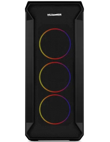 Nox Hummer Quantum Cristal Templado USB 3.0 ARGB