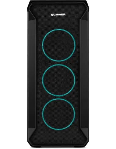 Nox Hummer Quantum Cristal Templado USB 3.0 ARGB