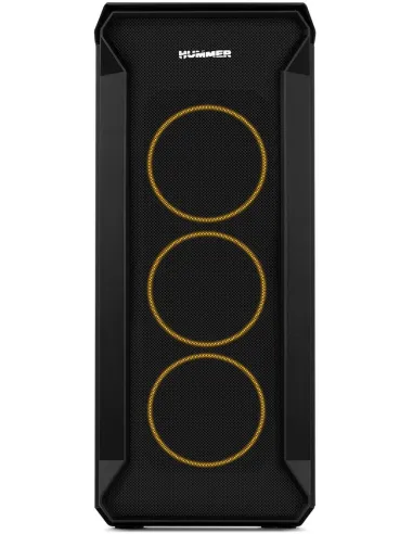 Nox Hummer Quantum Cristal Templado ARGB Negra