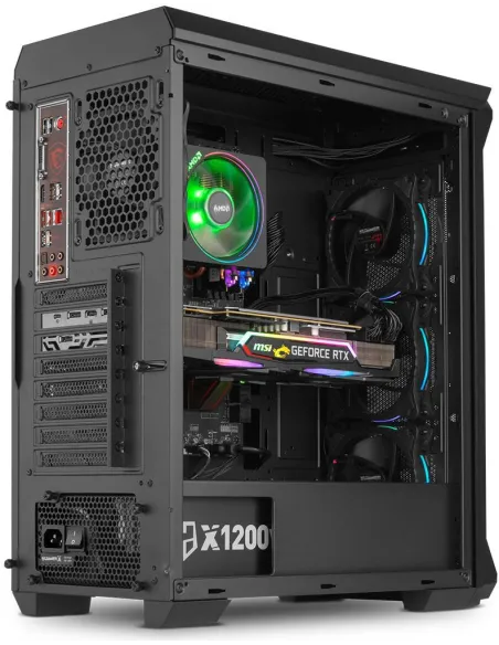 Nox Hummer Quantum Cristal Templado USB 3.0 ARGB