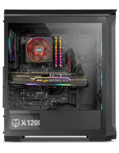 Nox Hummer Quantum Cristal Templado USB 3.0 ARGB