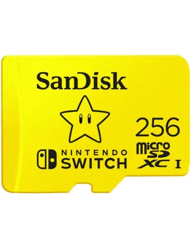 SanDisk SDSQXAO-256G-GNCZN microSDXC para consolas Nintendo Switch 256GB UHS-I Class 10 U3
