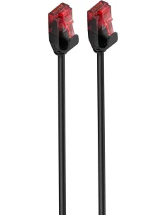 Ewent IM1046 Cable de Red RJ45 Cat.6 U/UTP Slim 2M Negro-1329650