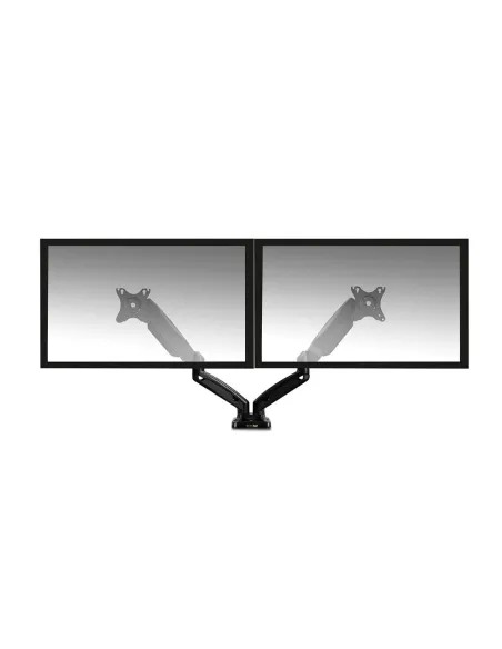 Ewent EW1516 Soporte de Mesa Doble para Monitores hasta 27" Máx. 13Kg Negro