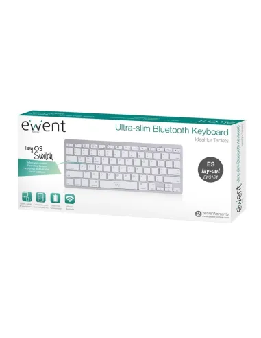 Ewent EW3161 Teclado Ultradelgado Bluetooth