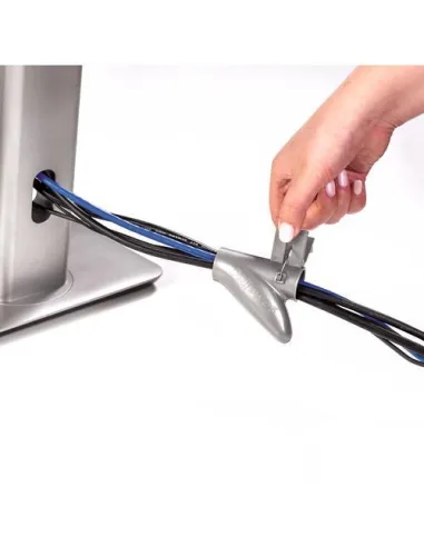 Fellowes CableZip 9929801 Organizador de Cables 2M Plata