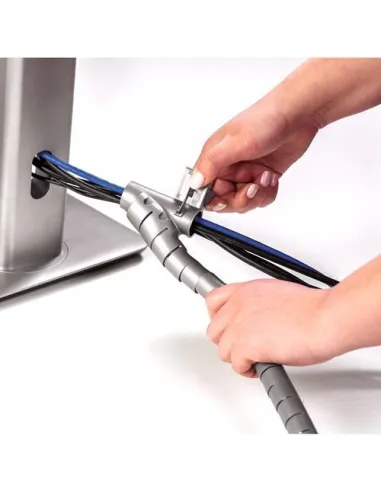 Fellowes CableZip 9929801 Organizador de Cables 2M Plata