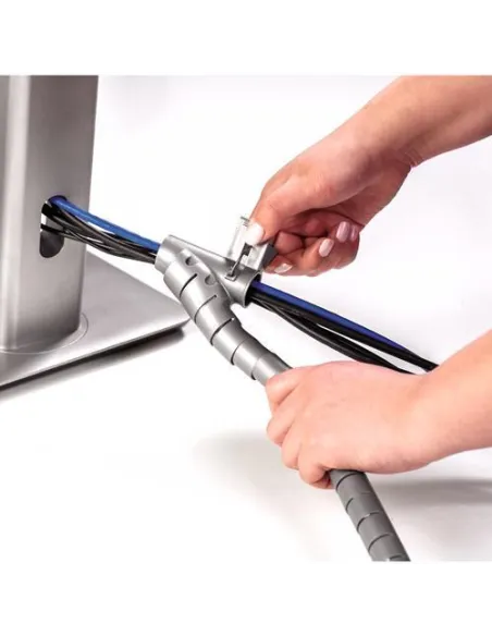 Fellowes CableZip 9929801 Organizador de Cables 2M Plata