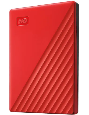 Western Digital My Passport Disco Duro Externo 4TB USB 3.2 Rojo