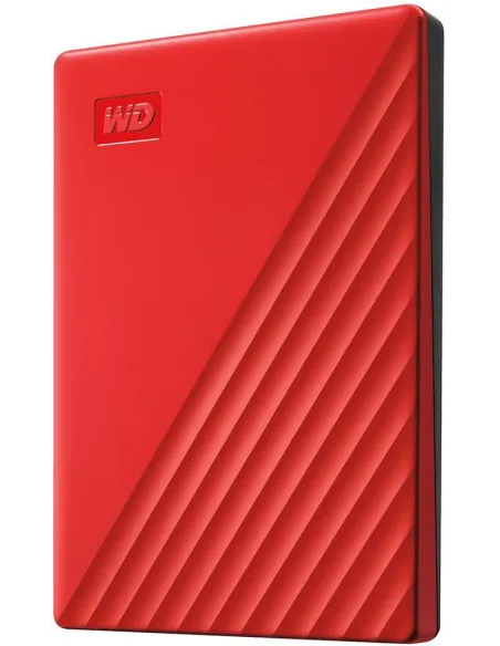 Western Digital My Passport Disco Duro Externo 4TB USB 3.2 Rojo