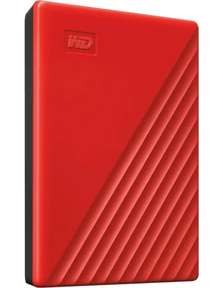 Western Digital My Passport Disco Duro Externo 4TB USB 3.2 Rojo