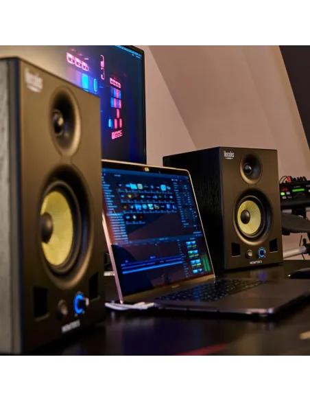 Hercules Monitor 5 Altavoces 80W Negro