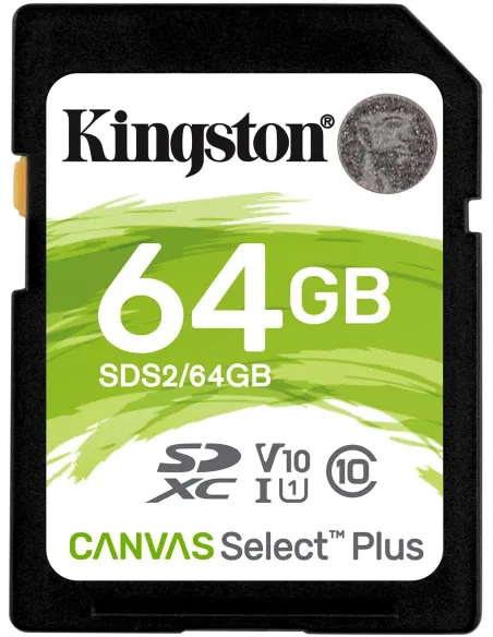 Kingston Canvas Select Plus SDXC 64GB UHS-I Clase 10