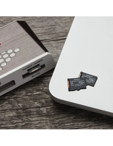 Kingston Canvas Select Plus MicroSDXC UHS-I 256GB Clase 10 + Adaptador SD