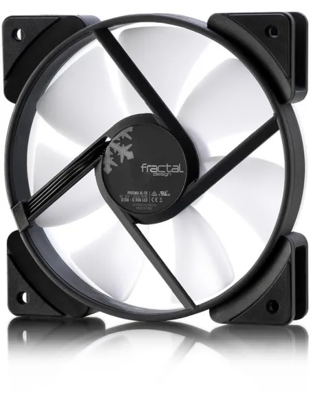 Fractal Design Prisma AL12 3P RGB Ventilador 120mm Negro/Blanco