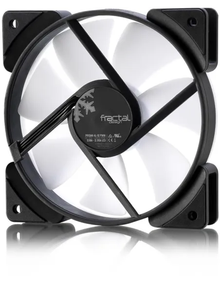 Fractal Design Prisma AL12 3P RGB Ventilador 120mm Negro/Blanco