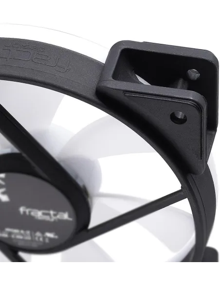 Fractal Design Prisma AL12 3P RGB Ventilador 120mm Negro/Blanco