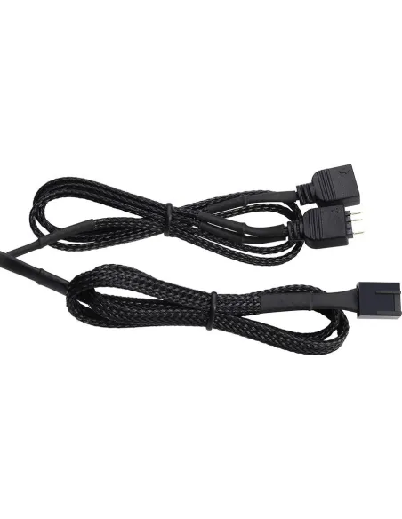 Fractal Design Prisma AL12 3P RGB Ventilador 120mm Negro/Blanco