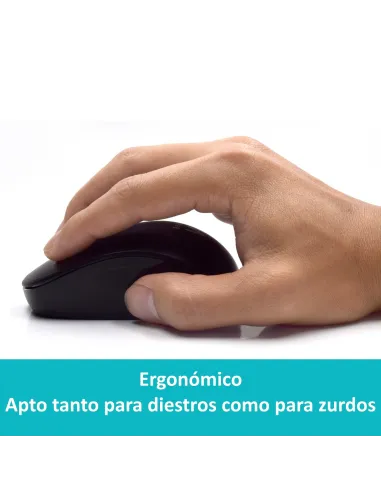 Ewent EW3256 Combo Teclado + Ratón Inalámbrico Negro