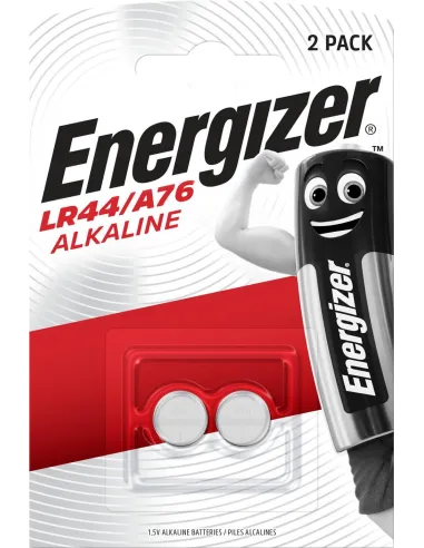Energizer A76/LR44 Blister 2 Pilas de Botón
