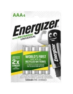 Energizer Universal HR03 Blister de 4 Pilas Recargables-1324091