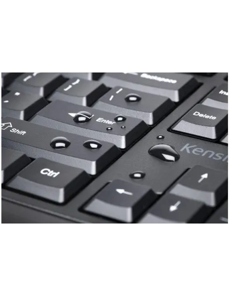 Kensington K75230ES Kit de Teclado y Ratón Inalámbricos USB-A Negros