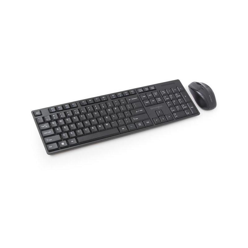 Kensington K75230ES Kit de Teclado y Ratón Inalámbricos USB-A Negros