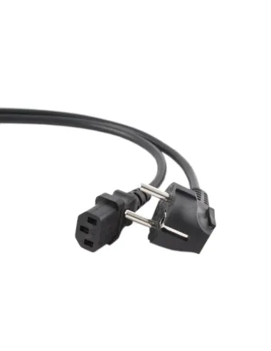 Gembird PC-186 Cable Alimentación CPU-Red C13 1.8M Negro