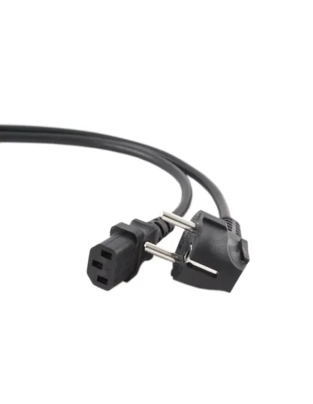 Gembird PC-186 Cable Alimentación CPU-Red C13 1.8M Negro